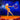 Artistic depiction of a female glowing figure pushing a dark planet against a cosmic background