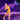 Artistic depiction of a golden figure standing on water with a cosmic background
